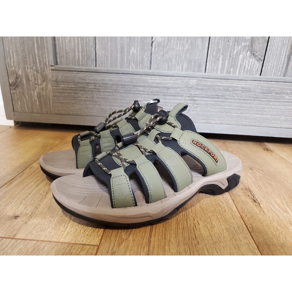 ROCKPORT Women's Byron Bungee Slide Sandals Ultra Comfort Shock Size 8.5 - Picture 2 of 4